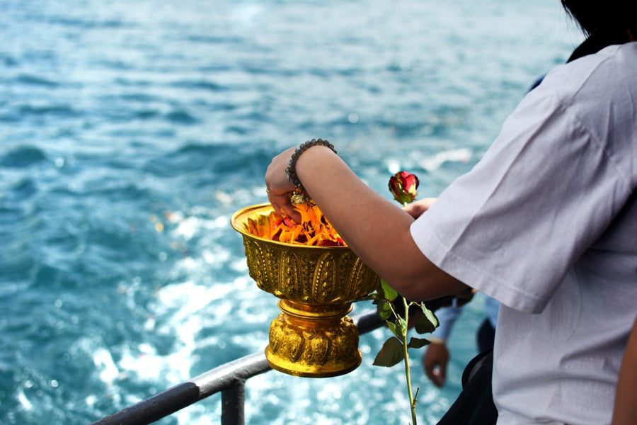 A Spreading of Ashes Ceremony